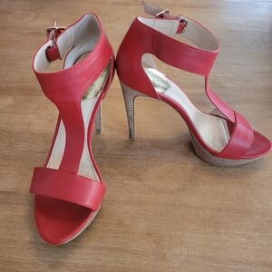 Vince Camuto Red Sandals
